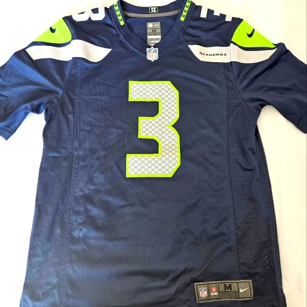 Seattle Seahawks Russ wilson Home NFL jersey